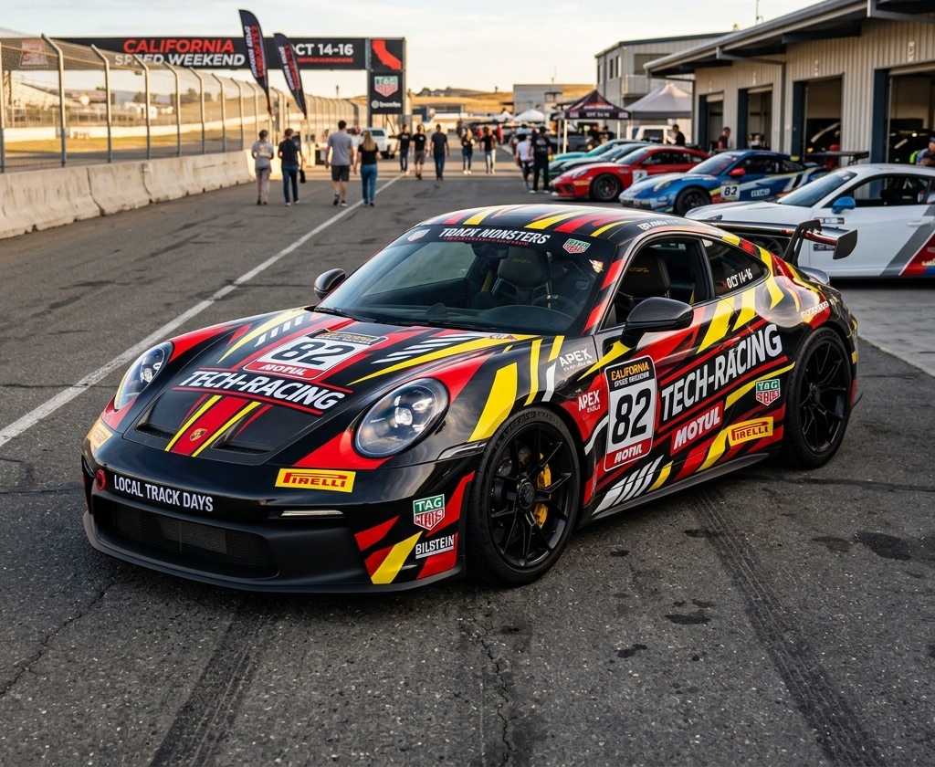 Porsche 911 Event Wrap